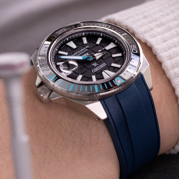 StrapXPro SRX1A Rubber Strap - Seiko Samruai, King Samruai