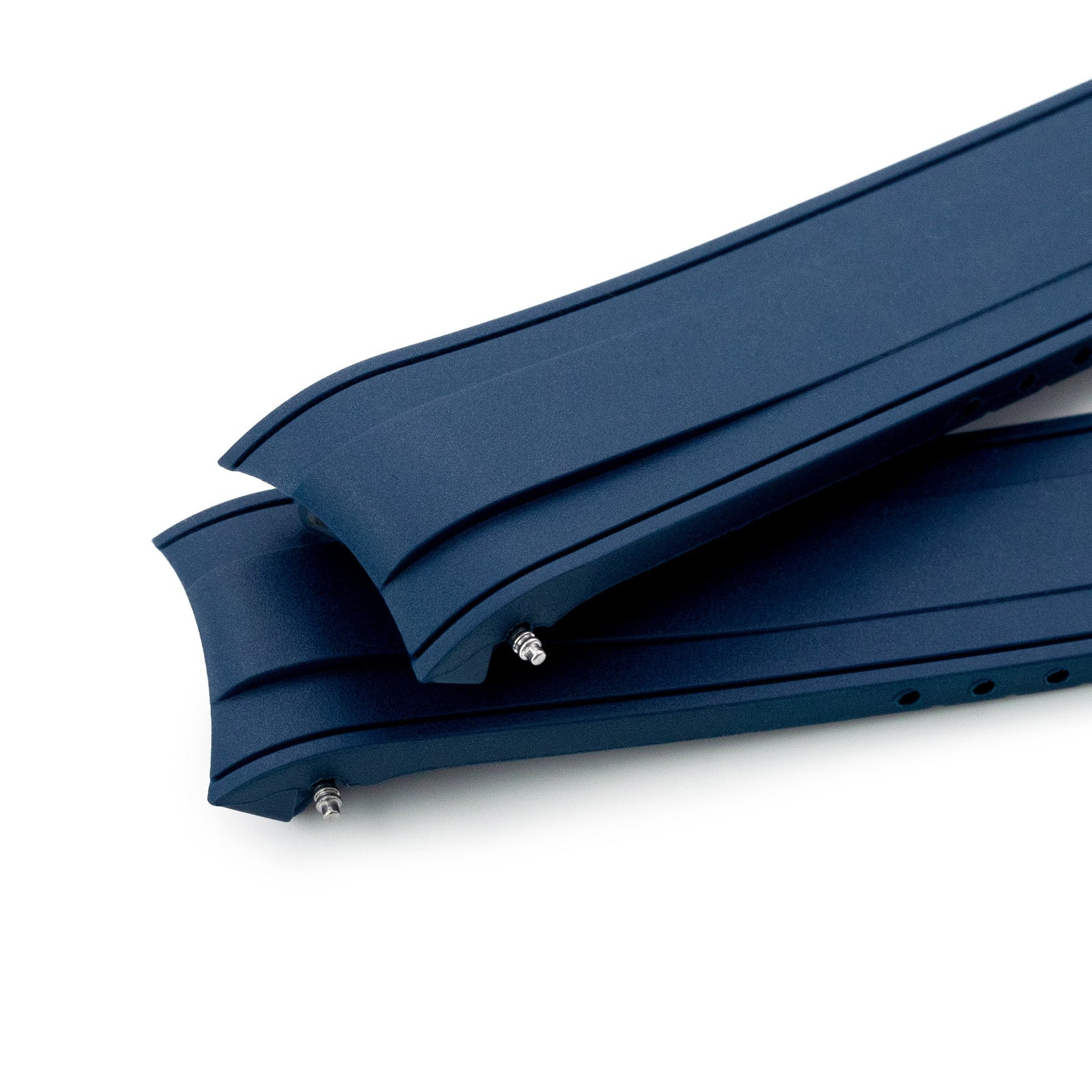 StrapXPro SX1A Rubber Watch Strap for Seiko SKX007, Blue| Strapcode