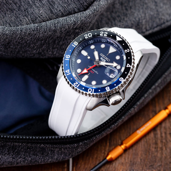 StrapXPro Rubber Watch Strap for Seiko 5 Sport 5KX / GMT